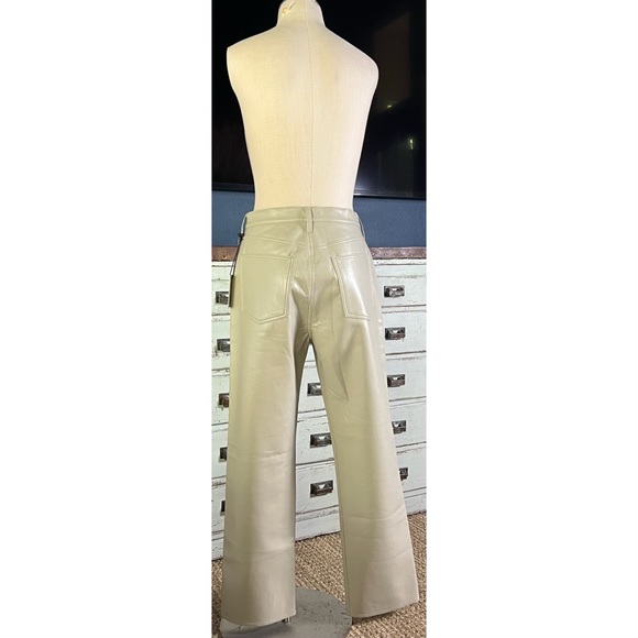 Anthropologie Agolde Leather Pants 32 - Picture 5 of 11